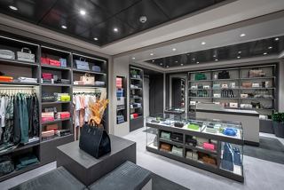 A stylish boutique onboard MSC Euribia showcasing a variety of fashion and accessories for guests to explore | MSC Cruises