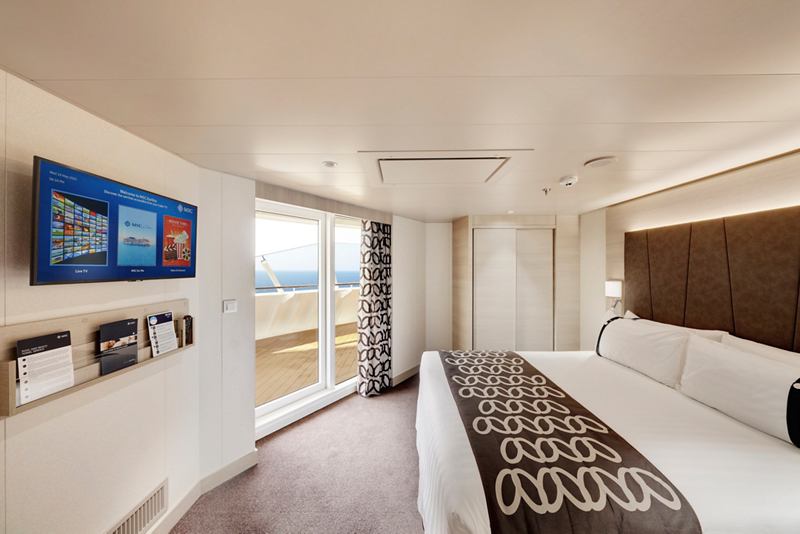 MSC Euribia – cabine și facilități