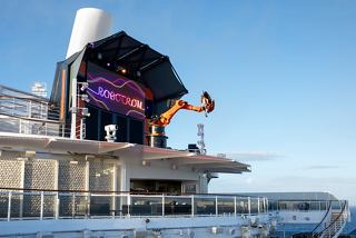 The MSC Seascape features the thrilling Robotron ride, inviting guests to enjoy unforgettable entertainment at sea | MSC Cruises