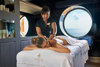 Hot Stone Massage in MSC Aurea Spa | MSC Cruises