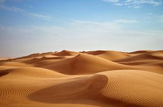 Endless golden dunes under a clear sky invite exploration and adventure in the stunning landscapes of Oman | MSC Cruises