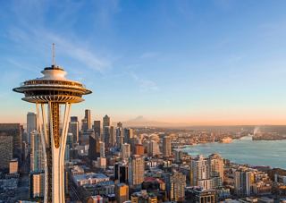 Vue de la Space Needle et de la ville, Seattle | MSC Croisières