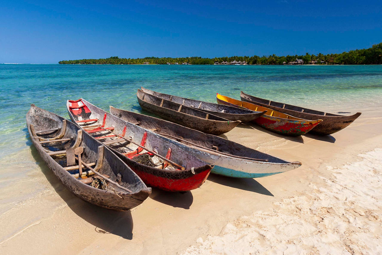 Malagasy pirogues, Ile Sainte Marie | MSC Cruises