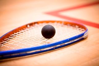 Close-up of a squash racket and ball | MSC Cruises
