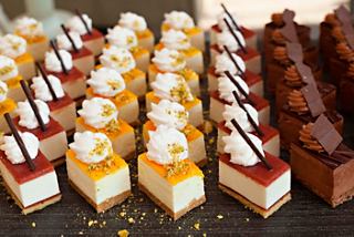 A tempting display of assorted pastries and cakes ready to delight guests at the bar and lounges | MSC Cruises