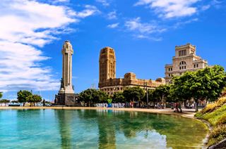 Plaza de España in Santa Cruz de Tenerife, surrounded by stunning architecture and an artificial lake | MSC Cruises