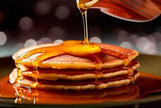 Des pancakes chauds arrosés de sirop d'érable pour un délicieux petit-déjeuner | MSC Croisières