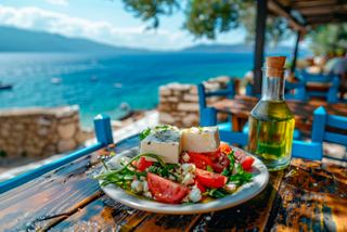 Salade grecque avec feta et tomates | MSC Croisières