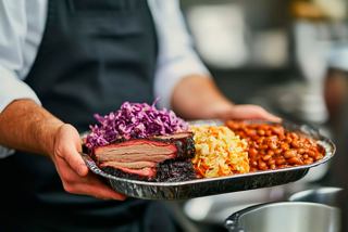 Gros plan d'un délicieux repas barbecue, Boston | MSC Croisières