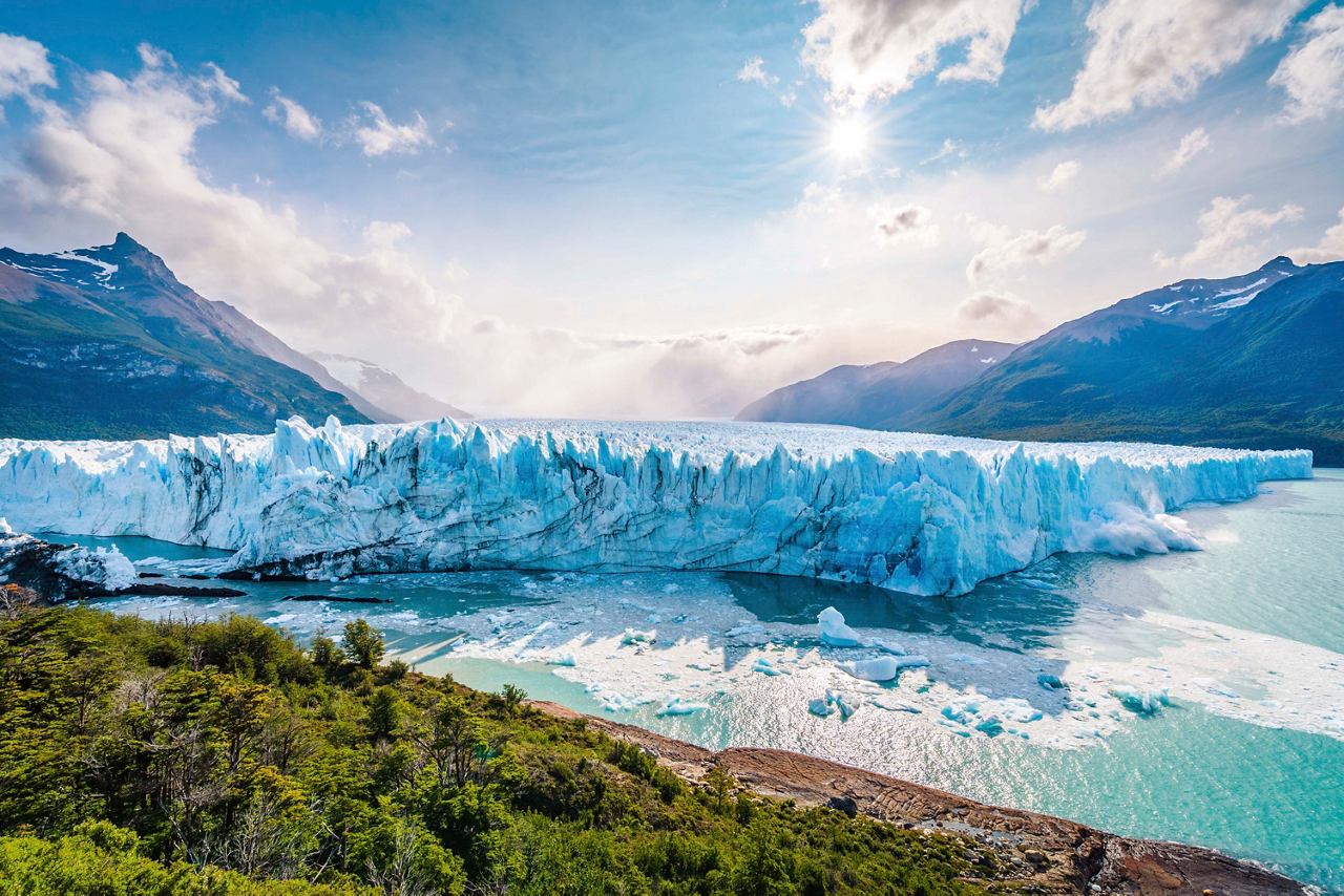 Atemberaubender Blick auf Gletscherlandschaften im Nationalpark Los Glaciares, El Calafate, Patagonien, Argentinien | MSC Cruises
