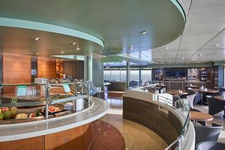 An inviting dining area at La Brasserie on MSC Armonia, featuring comfortable seating and a welcoming atmosphere | MSC Cruises