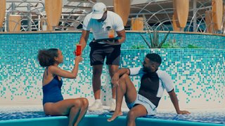 Guests enjoy a refreshing drink at the pool while attentive staff offer friendly service | MSC Cruises