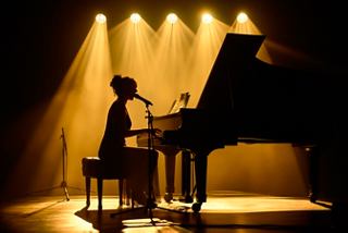 A musician performing at the El Dorado Piano Bar aboard MSC Preziosa, creating an enchanting atmosphere with music | MSC Cruises