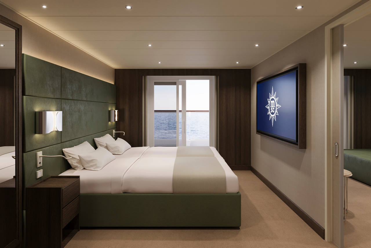 MSC YACHT CLUB TWO-ROOM GRAND SUITE DECK | MSC Cruises