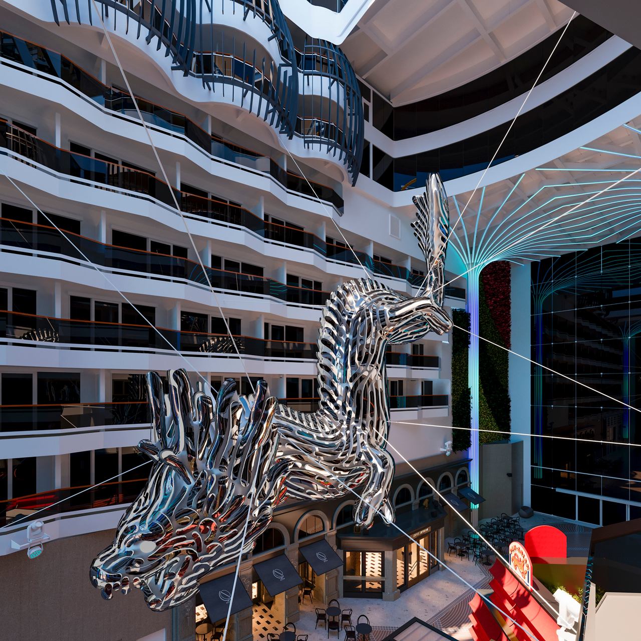 MSC World Asia features entertainment and relaxation in a stylish setting | MSC Cruises