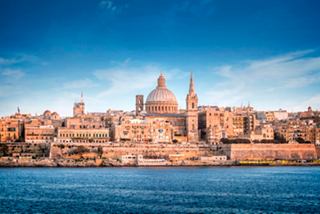 Skyline and architecture of Valletta, Malta, under a clear blue sky | MSC Cruises