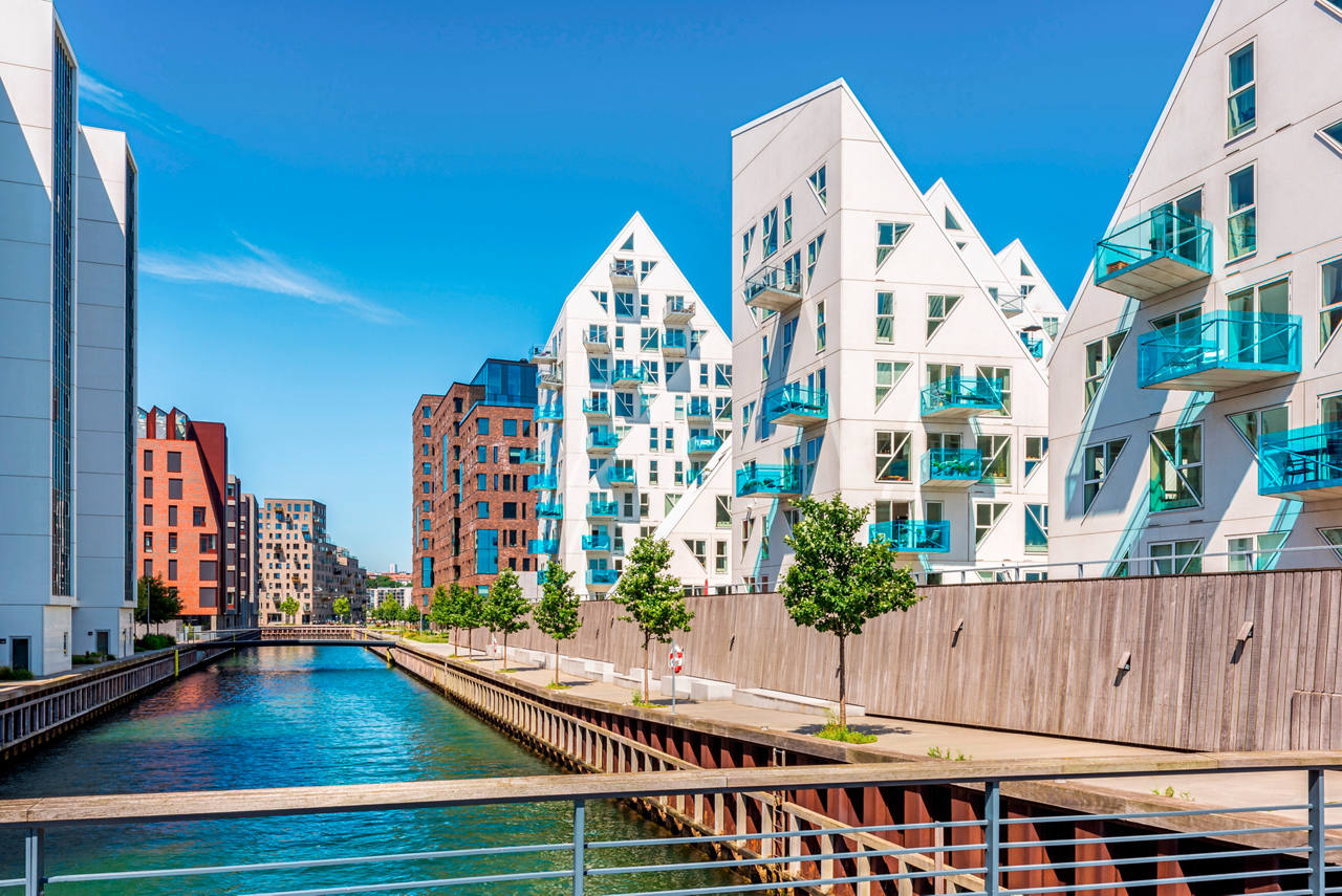 Moderne Architektur am Fluss in Aarhus, Nordeuropa | MSC Cruises