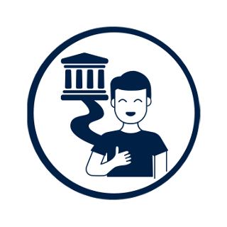 Traveler holding a monument figure, ready to share cultural adventures | MSC Cruises