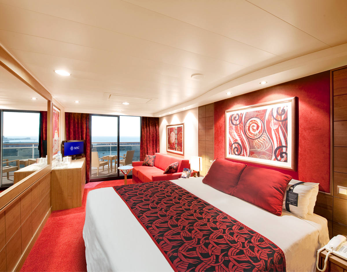 Suite su MSC Orchestra – immagine ufficiale MSC Crociere