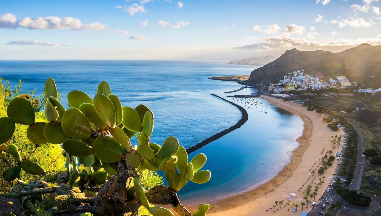 Stunning coastal view of the Canary Islands with calm blue waters | MSC Cruises