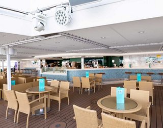 Bright and inviting space with tables for a memorable dining experience | MSC Cruises