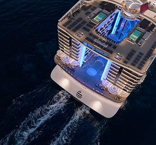 Cuarta versión de la portada del informe de sostenibilidad de MSC Cruises | MSC Cruceros