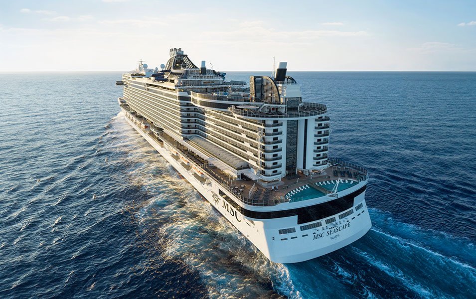 MSC Seascape sailing at sea