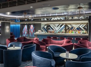Experience a modern and cozy atmosphere at the Uptown Lounge on MSC Seascape | MSC Cruises