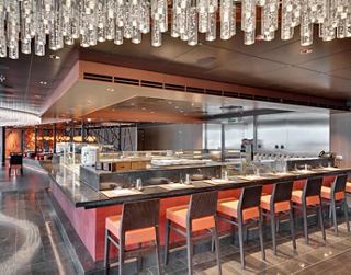 A sushi bar featuring a cozy and contemporary setting | MSC Cruises