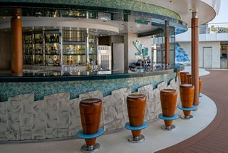 Deck bar providing a cozy spot to unwind and enjoy | MSC Cruises