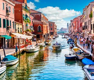 Venice, famous for its canals and colorful buildings, offers a unique glimpse into Italian culture | MSC Cruises