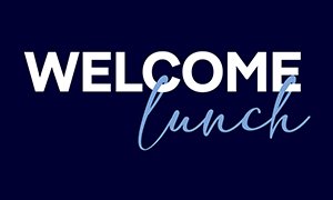 Welcome lunch logo for MSC Cruises