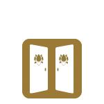Ein stilvolles Symbol, das das elegante Dining-Erlebnis im Restaurant Yacht Club repräsentiert | MSC Cruises