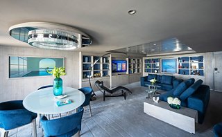 Wohnbereich der Owner's Suite im Yacht Club | MSC Cruises